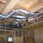 全館空調システムの配管が家全体の快適性能を実現します